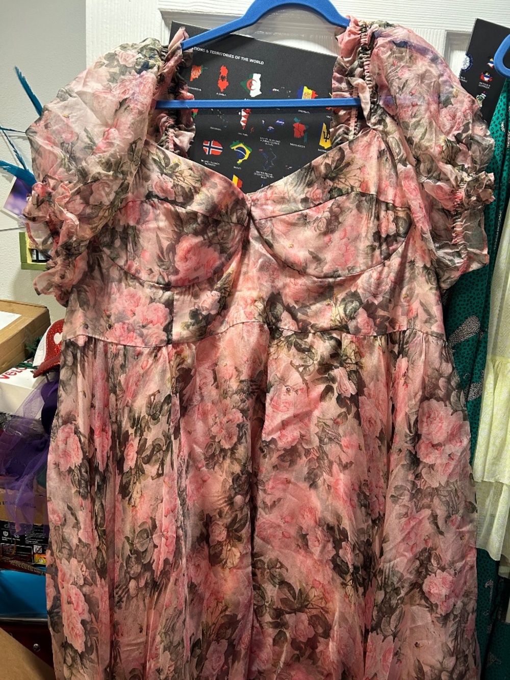 Selkie Queen Bee Silk Gauze Ritz Gown in 5x, BNWOT - Picture 2 of 3